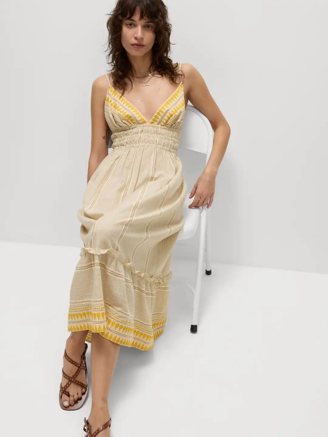 beach dresses for women myntra Buy Marks & Spencer Cotton Rich Strappy Midaxi Beach Dress - Dresses for Women 32502085