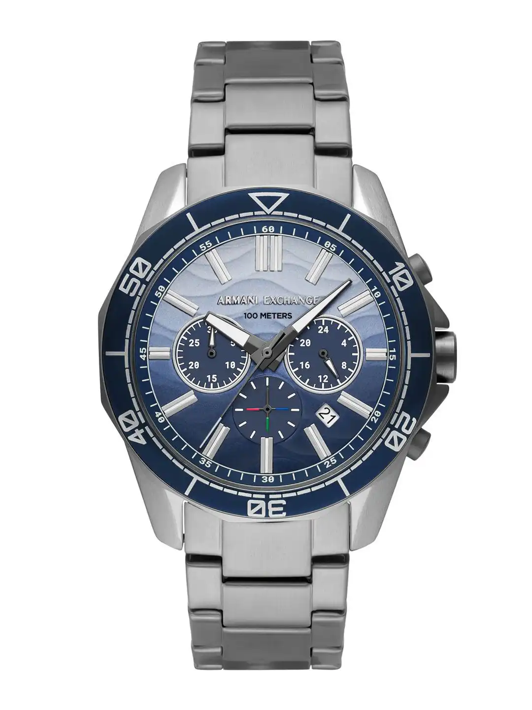 Buy Armani Exchange Men Dial & Stainless Steel Straps Analogue