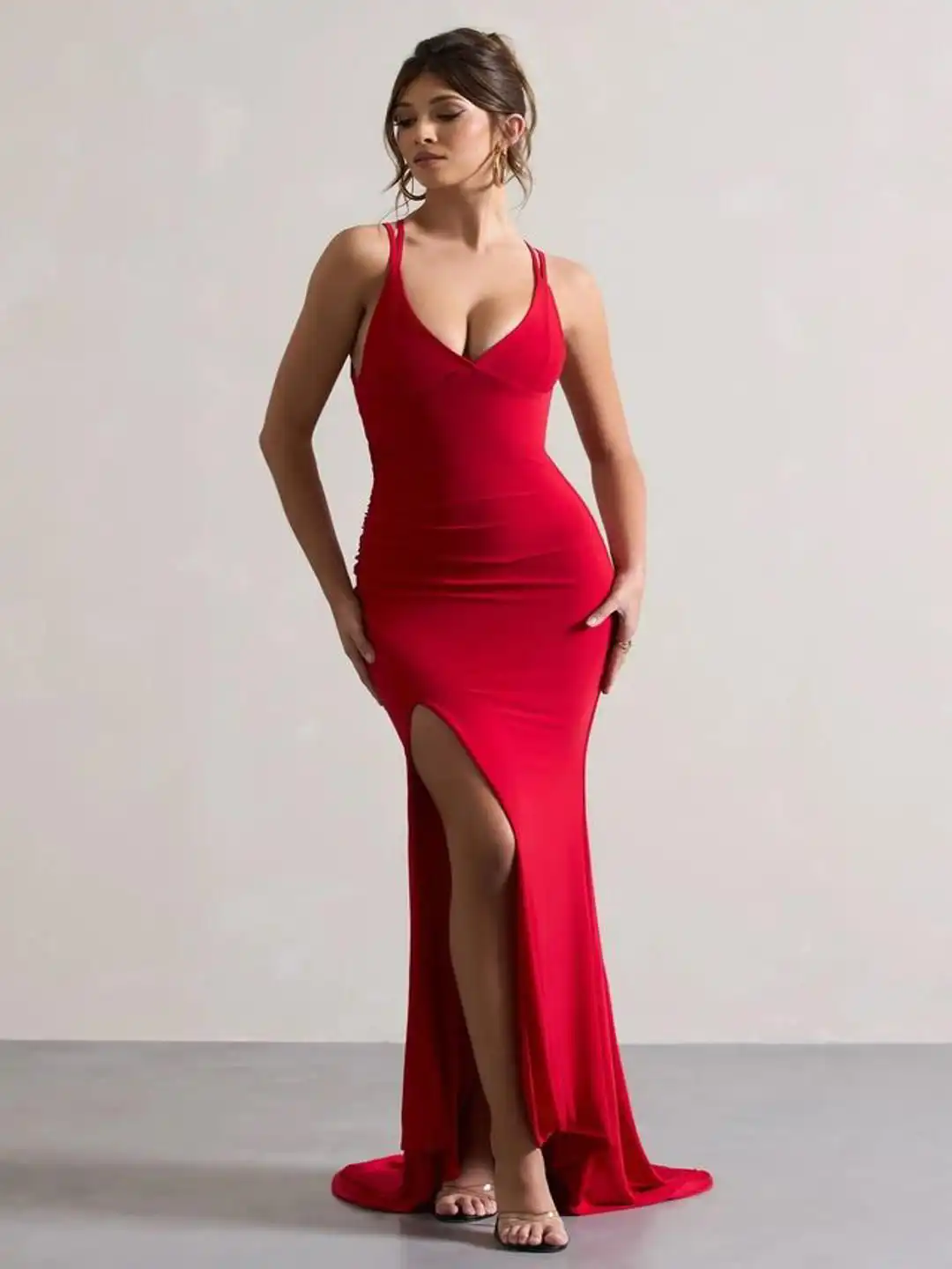 backless dresses myntra Buy TRAQUILA Women Cut-Outs Bodycon Maxi Dress - for Women 32221739 styleattribute-strapless styles Mika Sweet Pink Bow Size:US8