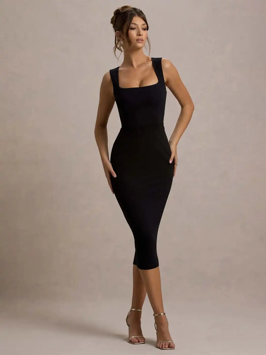 bodycon dress for women knee length Buy TRAQUILA - Dresses Women 32221281 Size:3-6 M This black Ecom Style:AD5E212761 Lavender Wedding Bridesmaid Dress