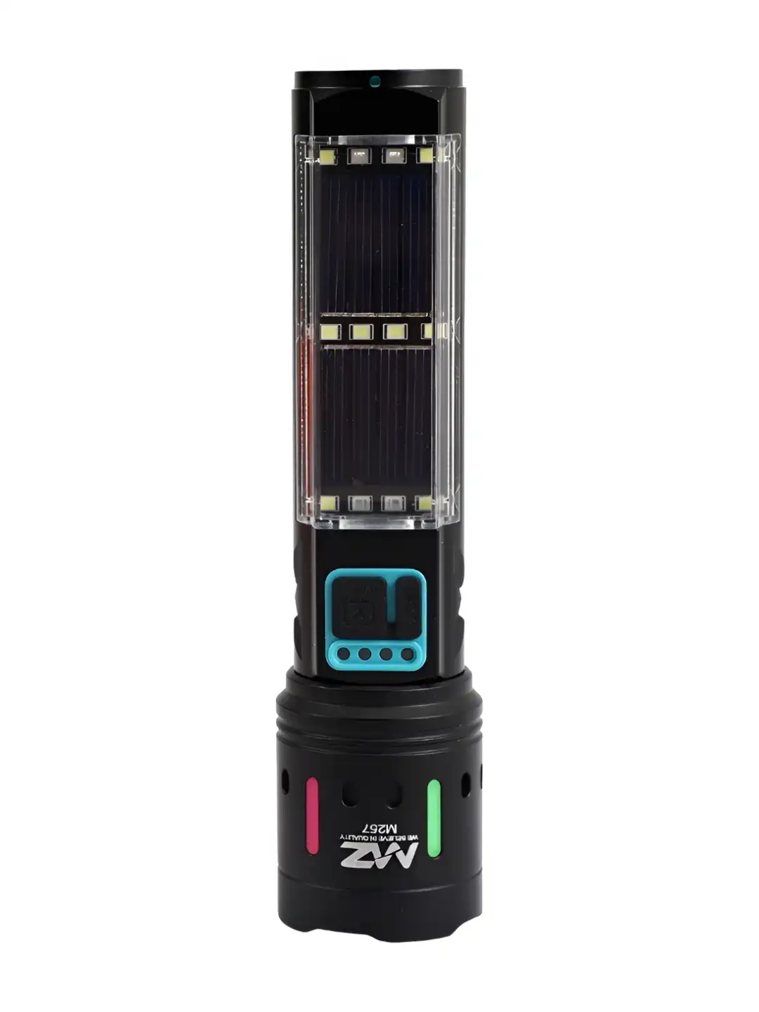 Buy MZ M257 Zoomable 5 Modes Rechargeable LED Metal Torch-80W