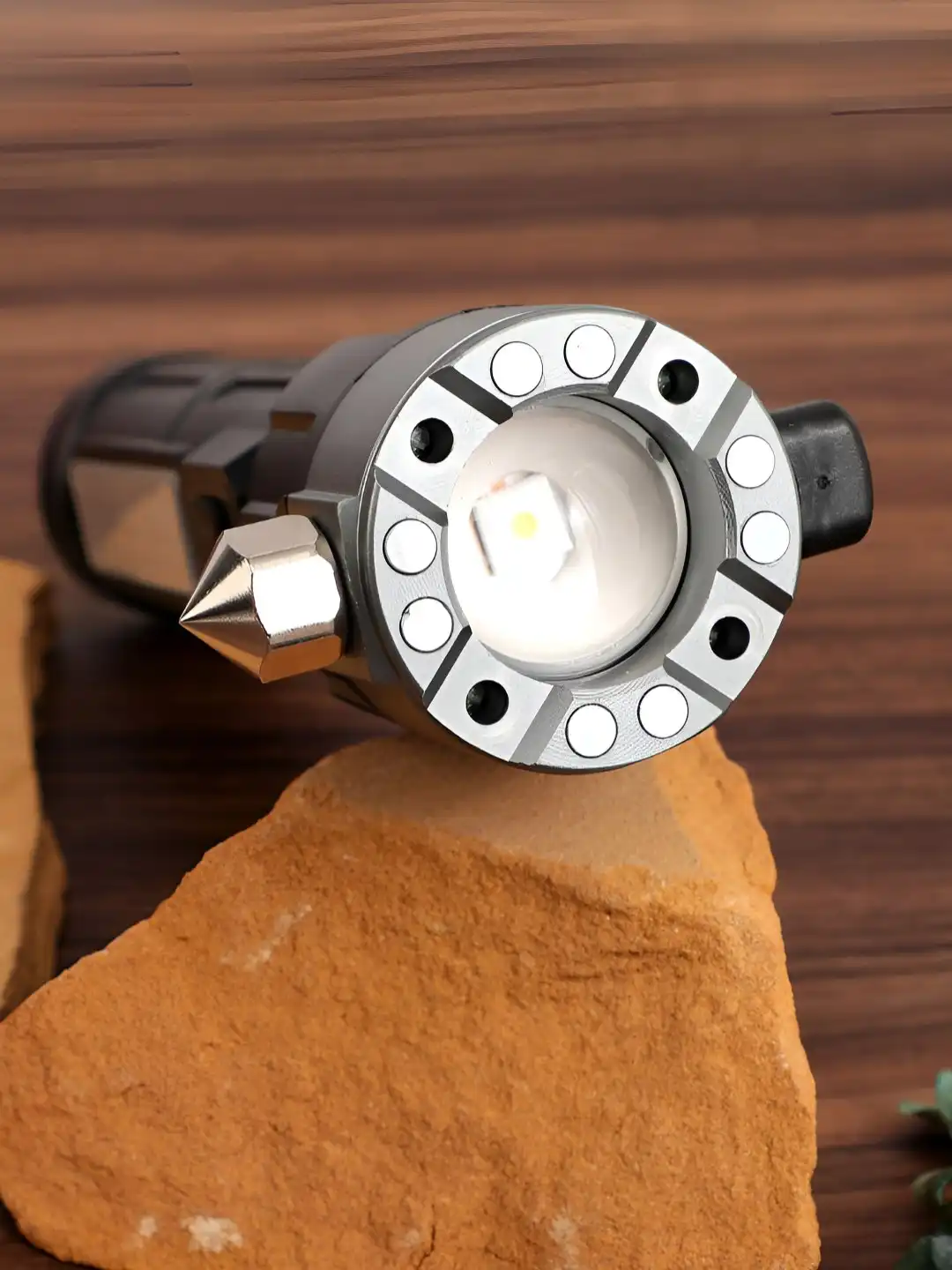 Buy MZ M255 Rechargeable LED Zoomable 80W With 1200mAh Battery & 5