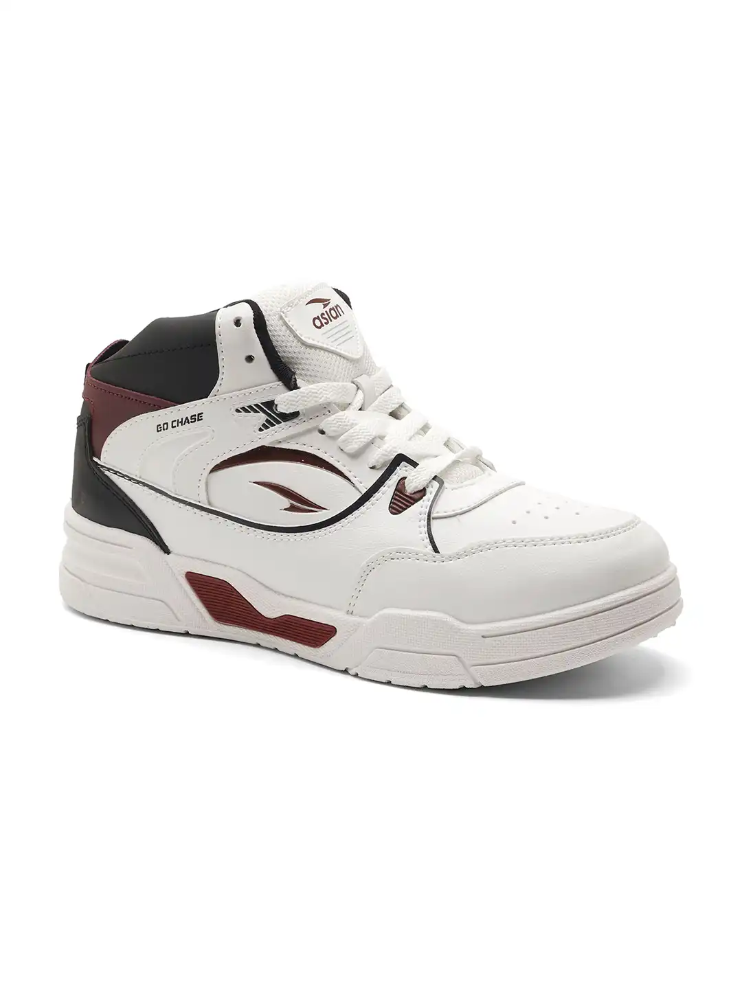 Buy ASIAN Tango-11 Men Mid Top Colourblocked Sporty Casual