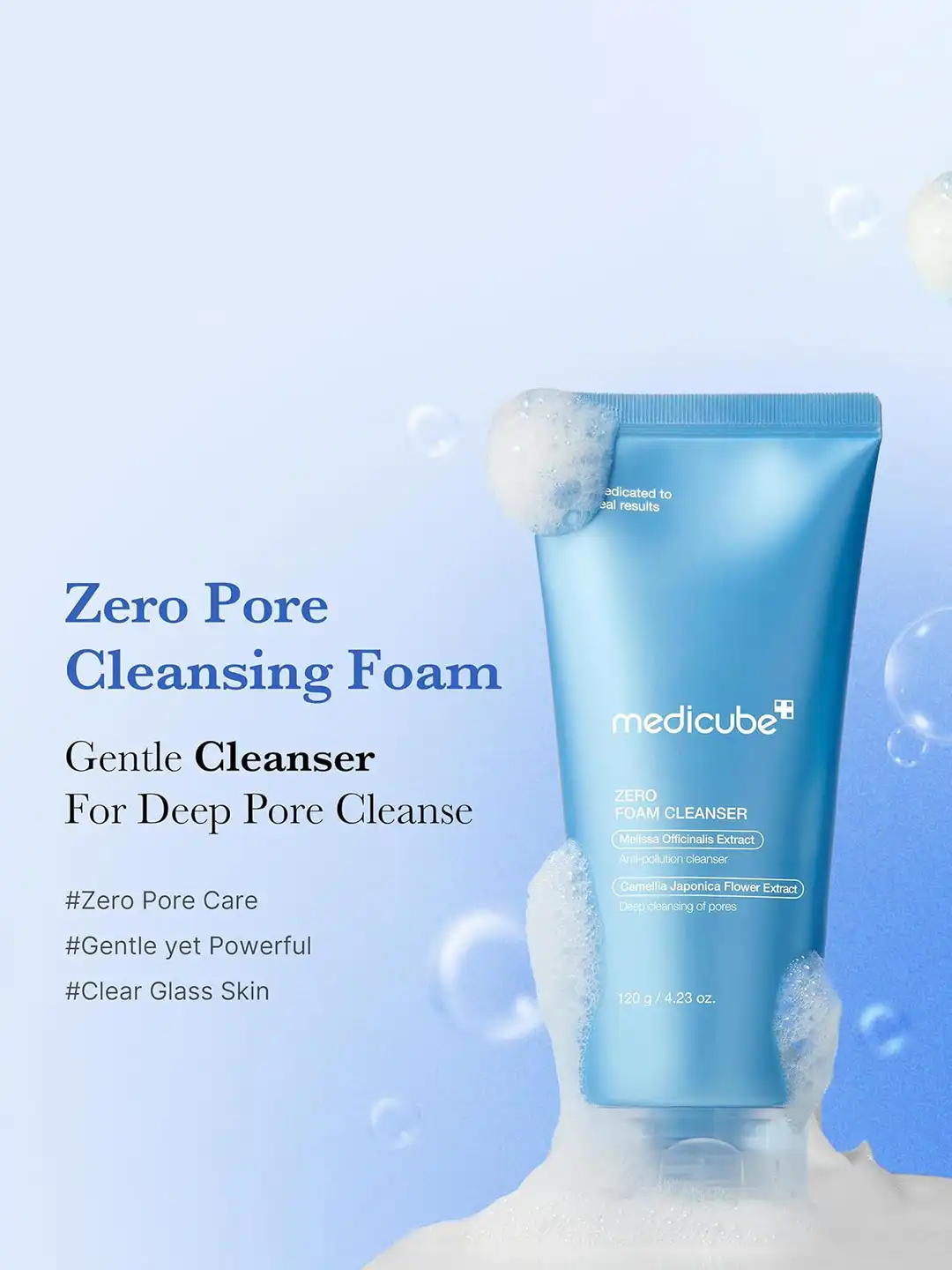 Buy Medicube Zero Pore Cleansing Foam - 120 g - Face Wash and