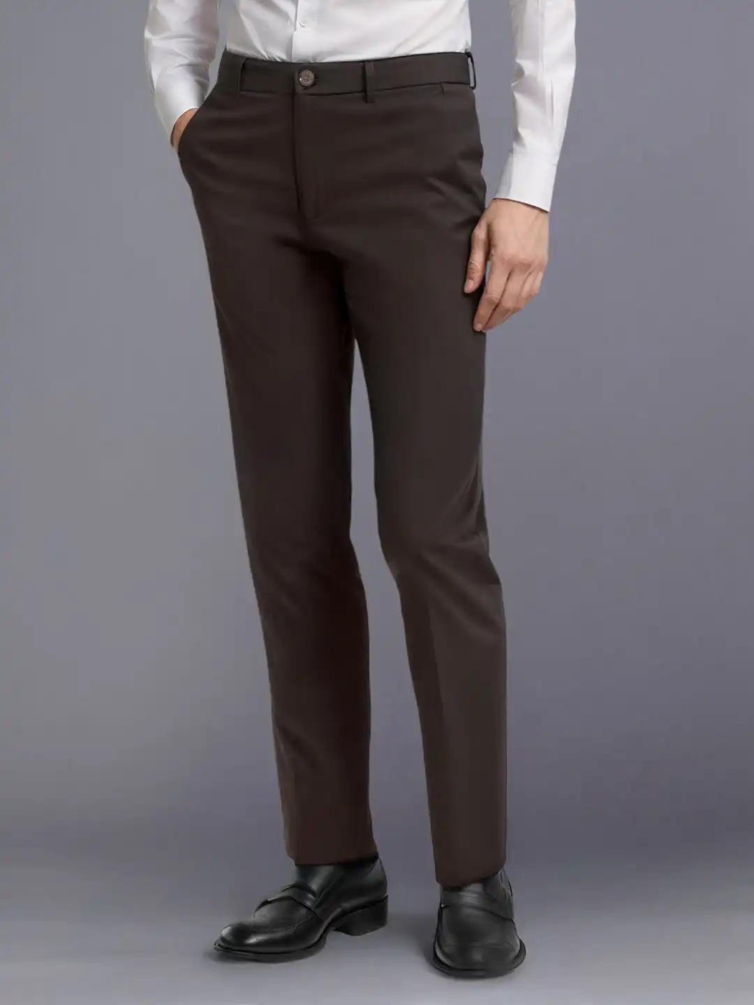 louis philippe semi formal trousers for men