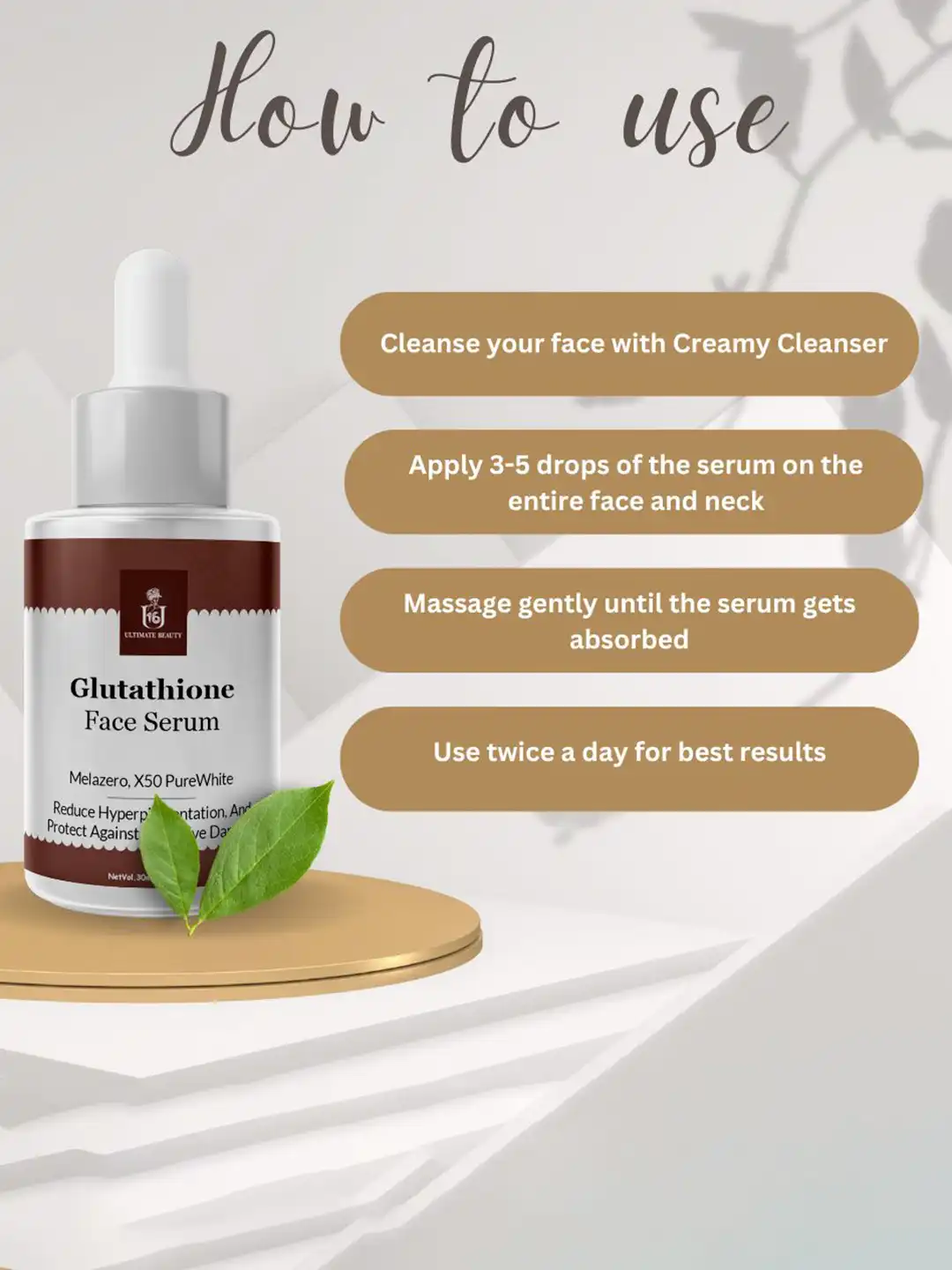 best glutathione serum for face Buy U16 Ultimate Beauty Skin Brightening - 30 ml - Serum and Gel for Unisex 35739134 Vitamin Injections in Hilliard,