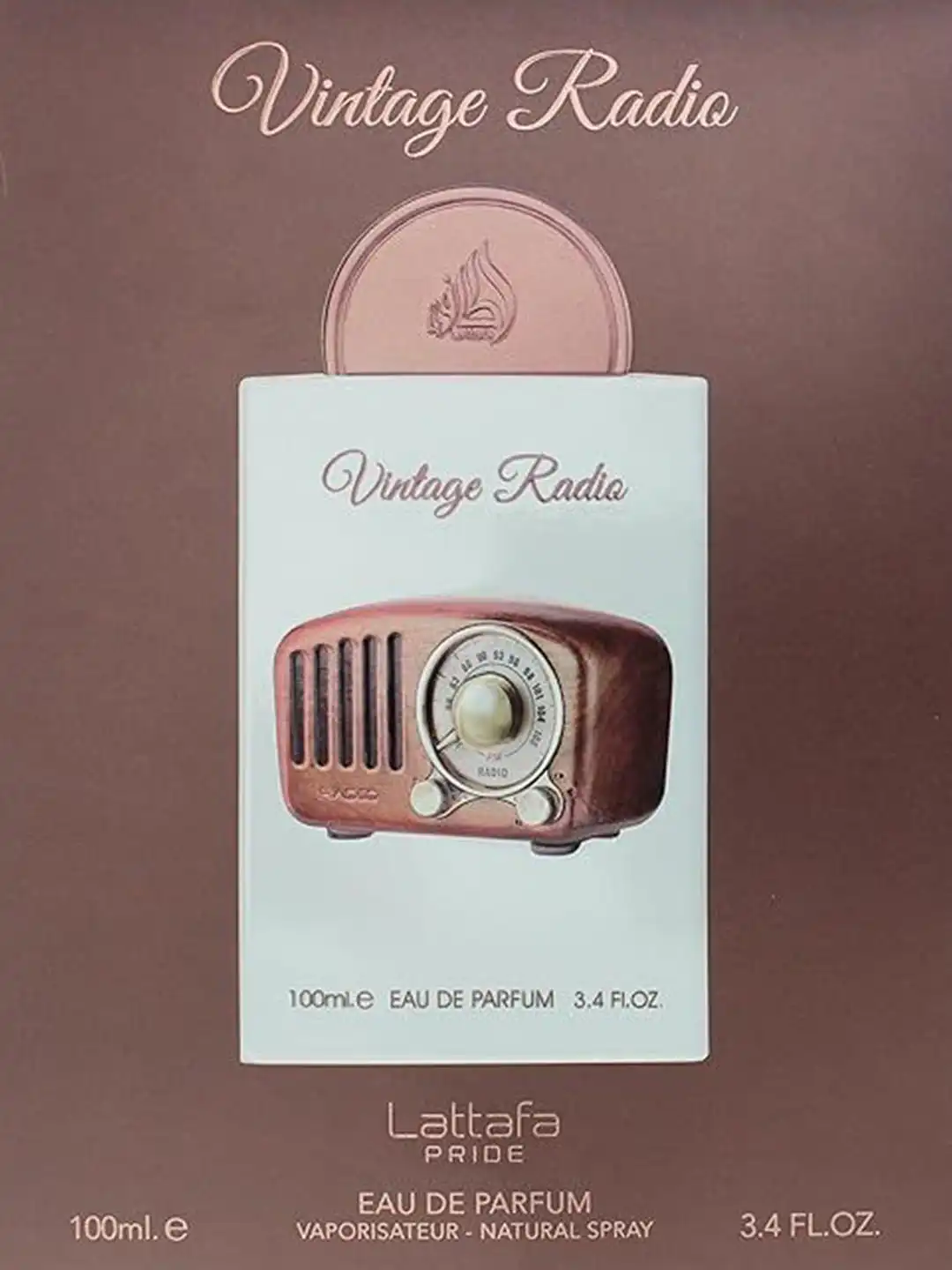 Buy Lattafa Vintage Radio Long Lasting Eau De Parfum - 100 ml