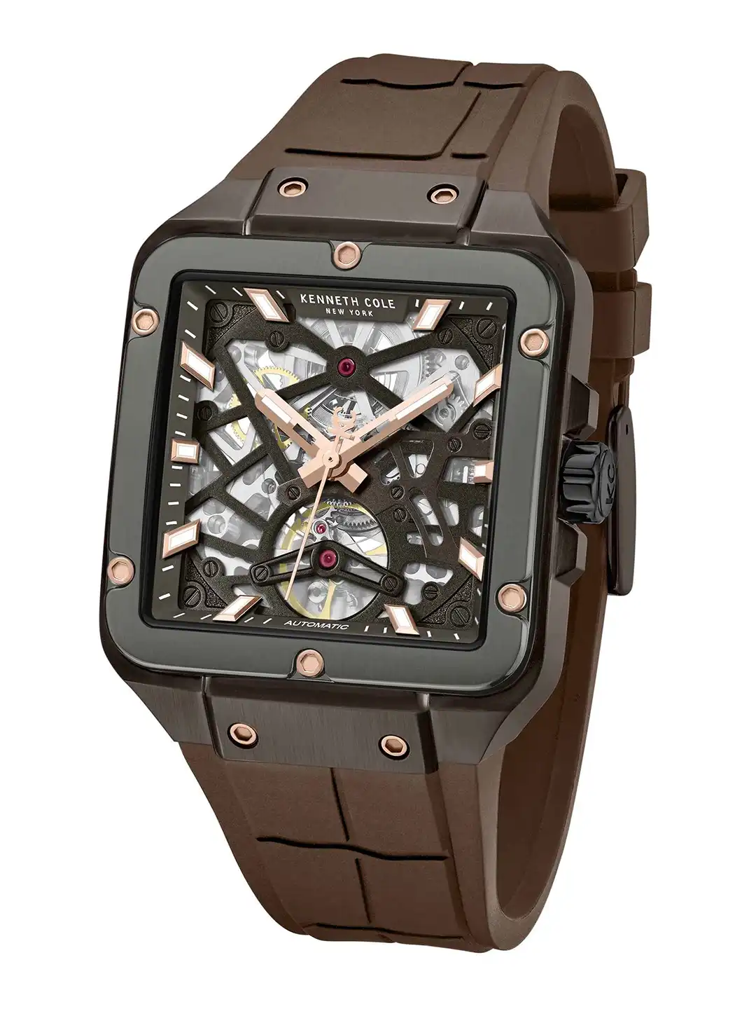 Buy Kenneth Cole Automatic Drop 2 Round Dial Men's Analog Watch