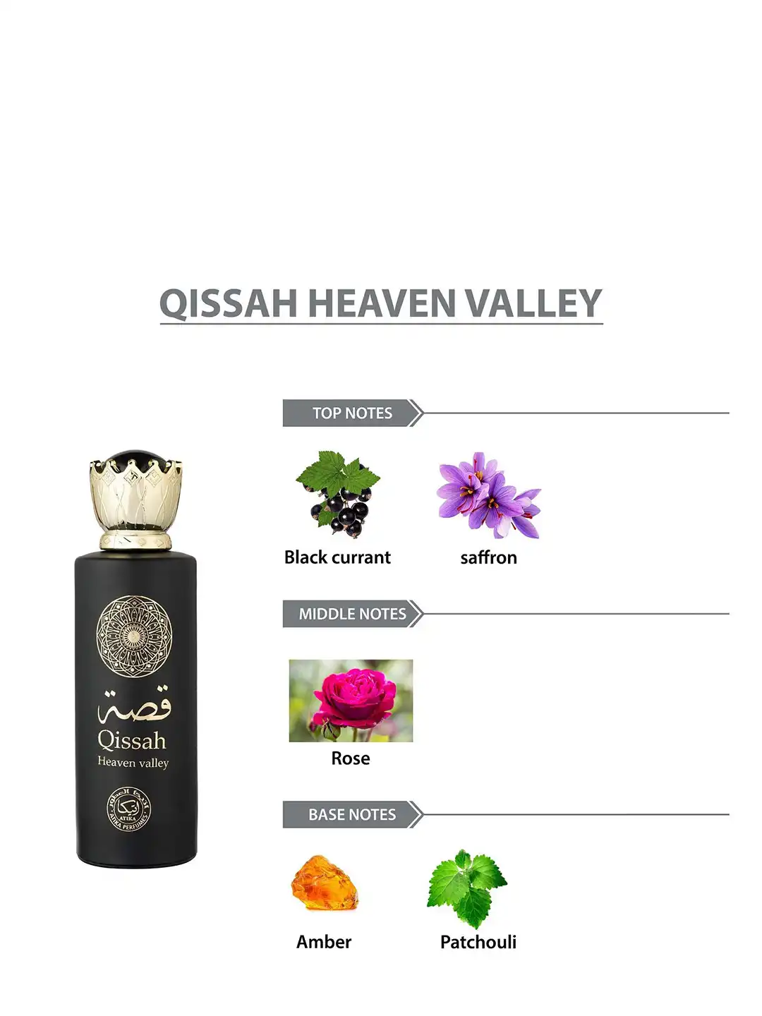 Buy ATIKA Qissa Heaven Valley Eau De Parfum - 100 ml - Perfume for