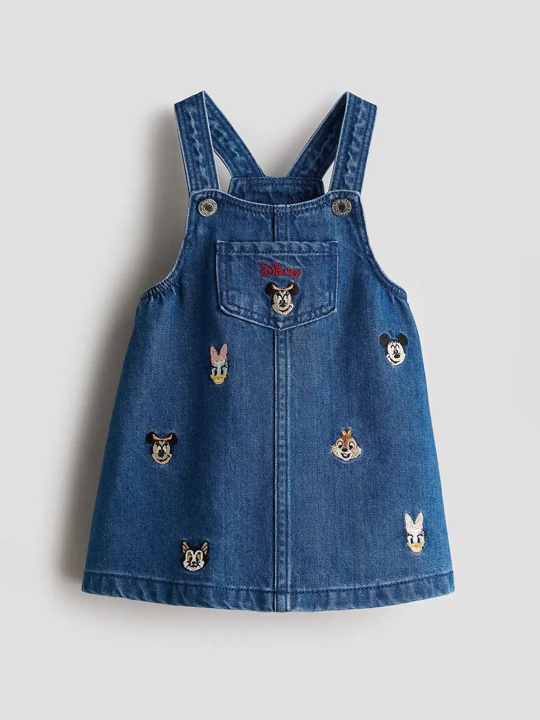 Buy H&M Printed Dungaree Dress - Dresses for Girls 35957937