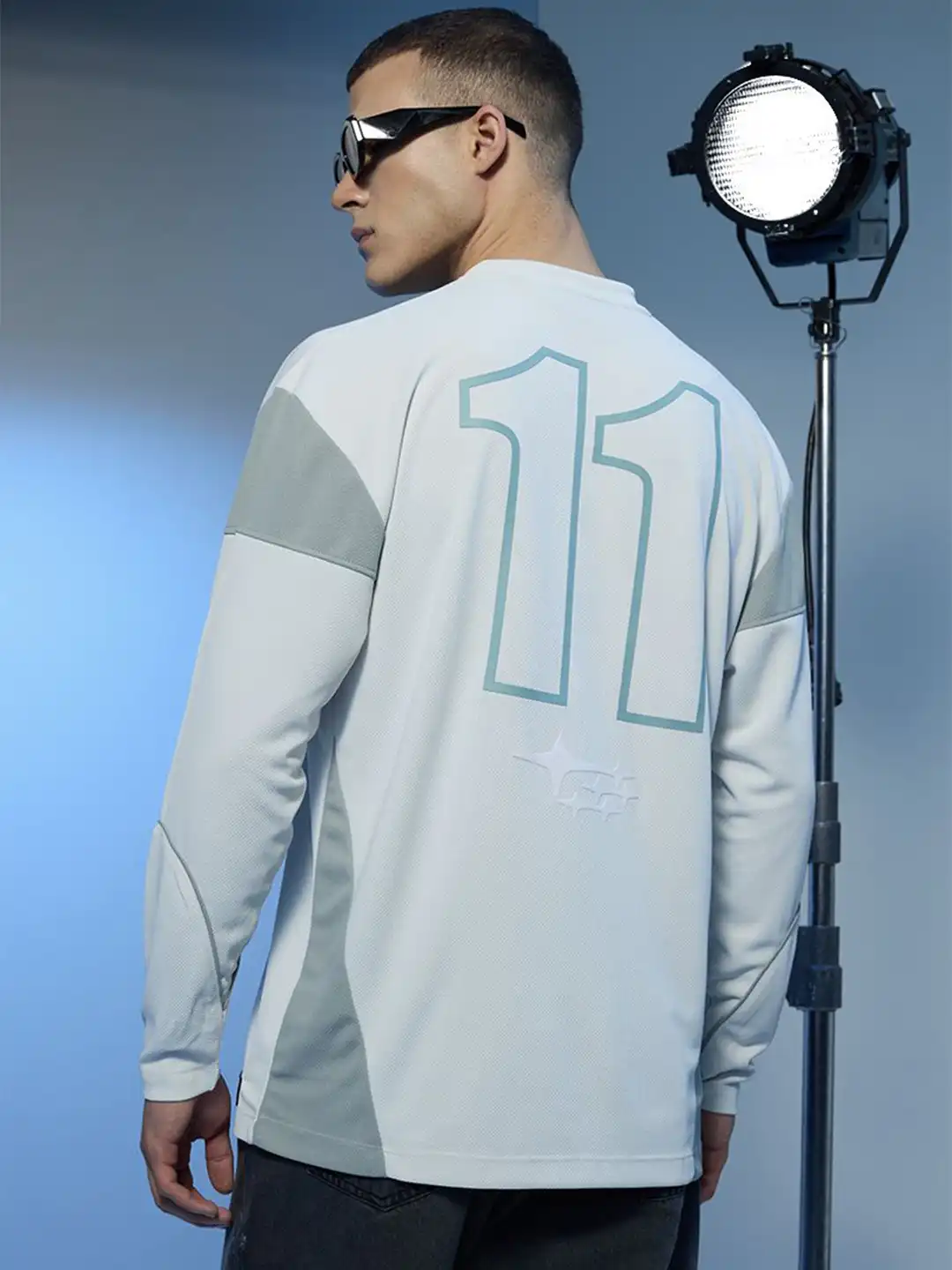 Buy Snitch Stars Within Long Sleeve Oversized Jersey - Tshirts for