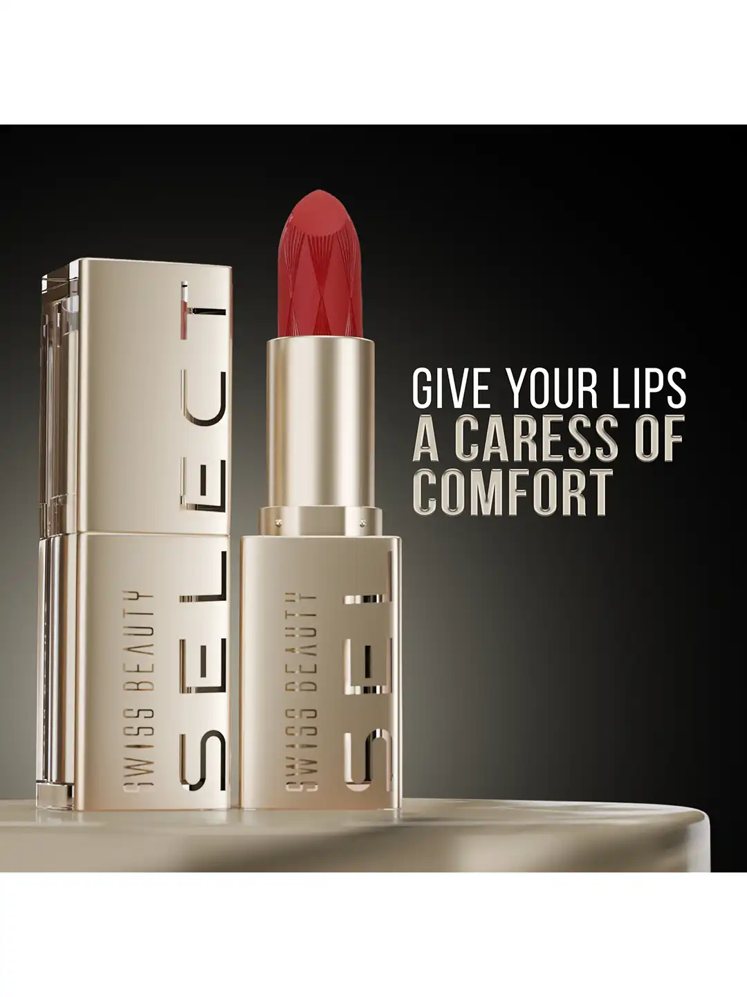 Buy SWISS BEAUTY Select Creme Touch Lipstick with Vitamin E & Tea