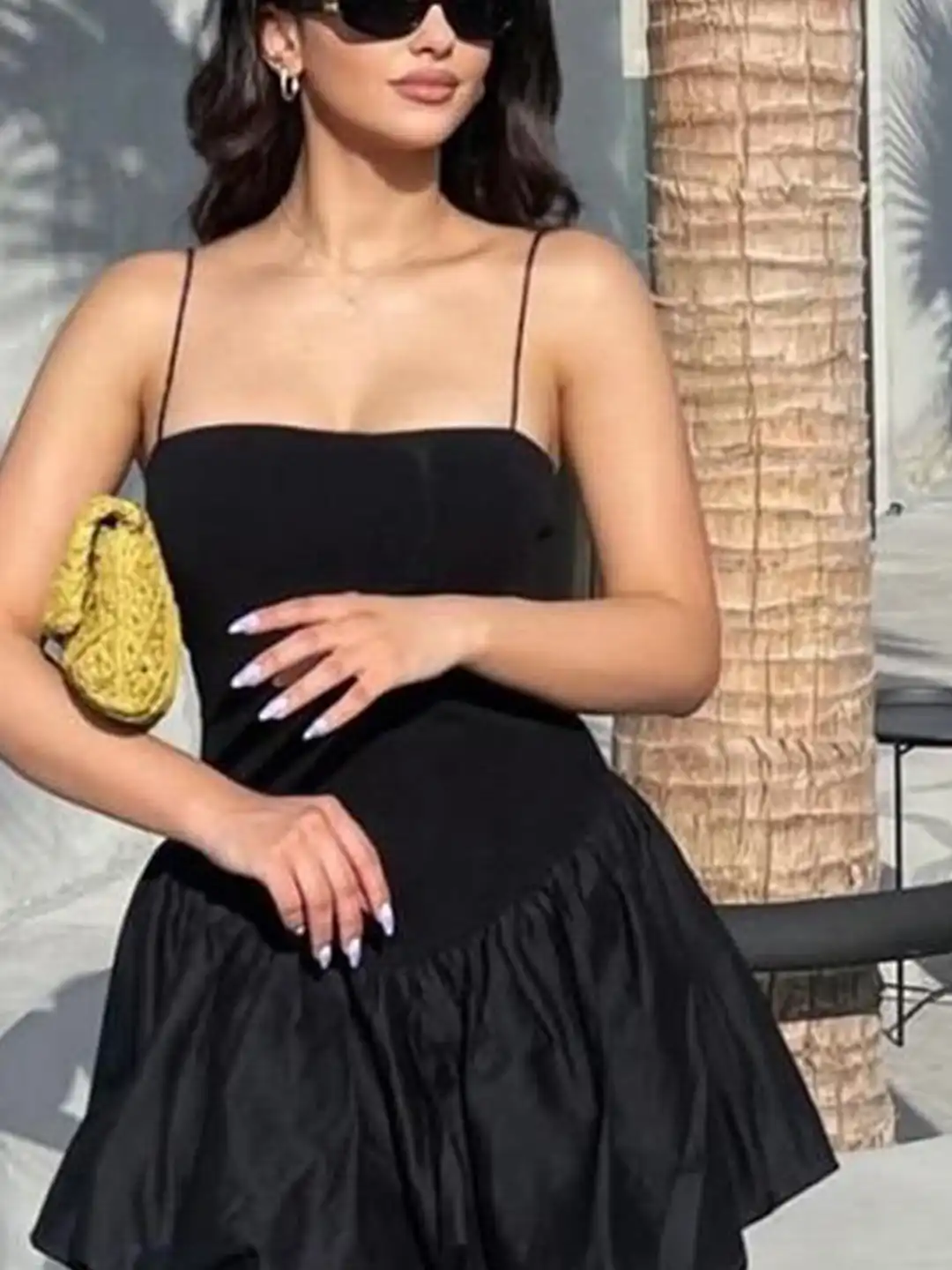 Buy Miss Mosa By Akanksha Black Semena Statement Balloon Dress