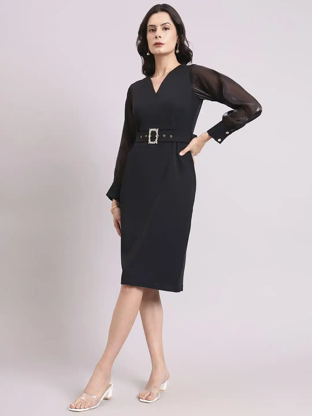 bodycon dress for women myntra Buy PowerSutra Women Bodycon Midi Dress - Dresses for Women 36086285
