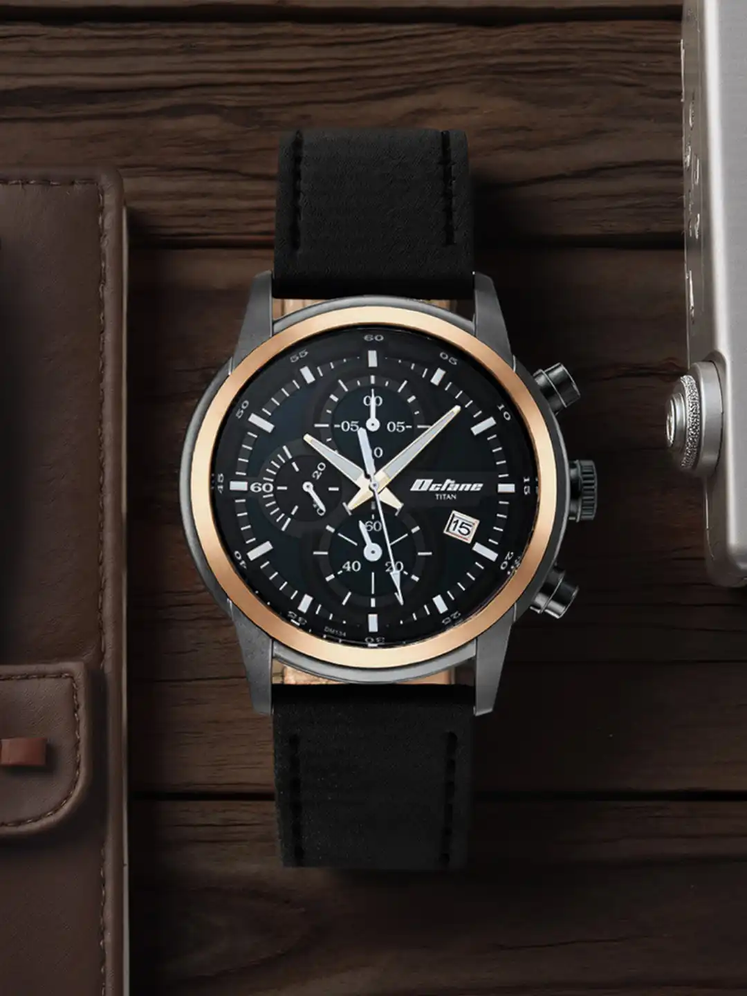 Buy Titan Octane Chronograph Analog With Forest Green Dial Watch