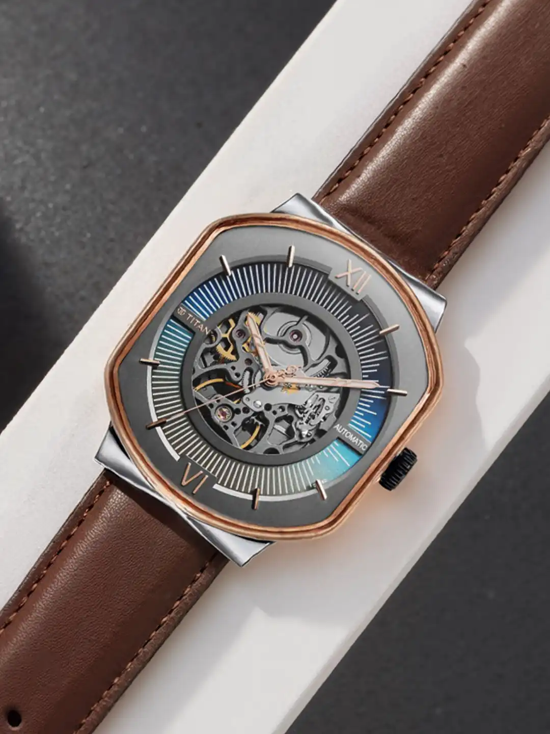 Buy Titan Techno Beats Automatic With Anthracite Dial Watch For