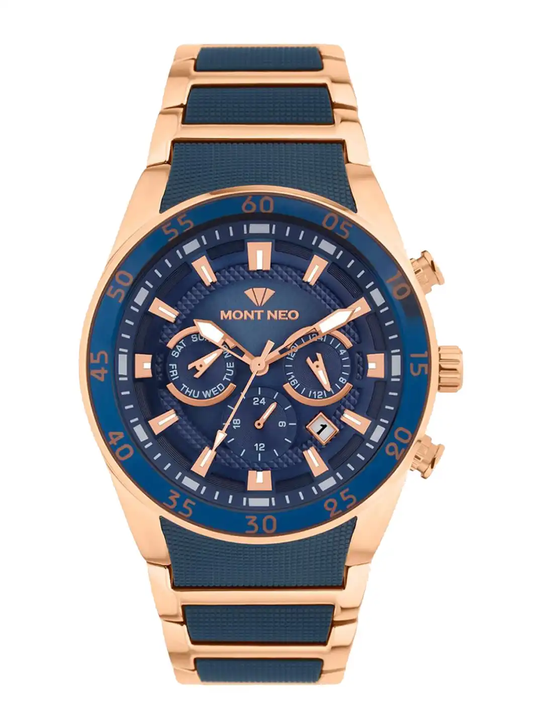 Buy MONT NEO Quartz Men Dial & Straps Analogue Watch G1062M-M3505