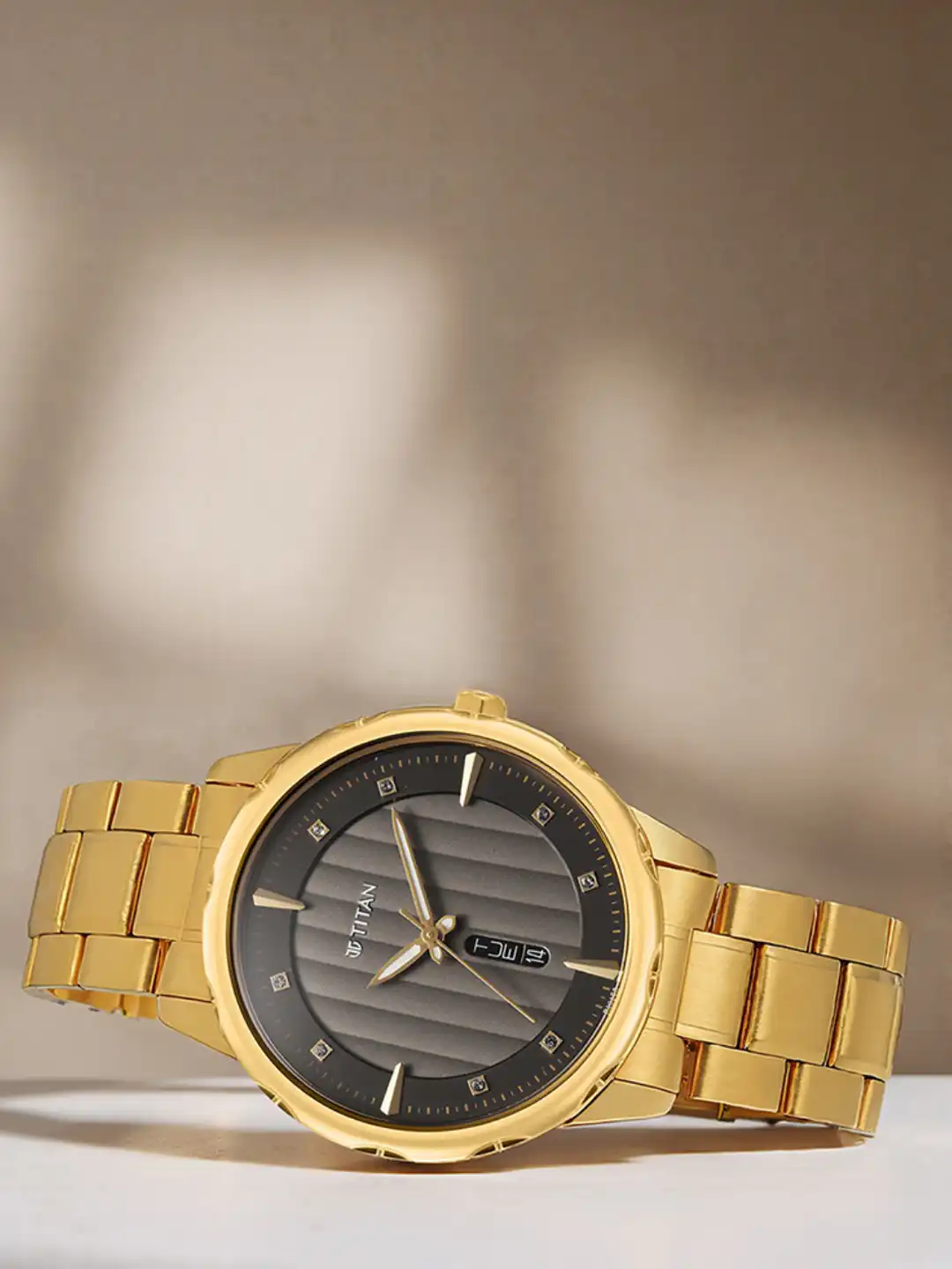 Buy Titan Regalia Opulent Quartz Analog With Grey Dial Watch For