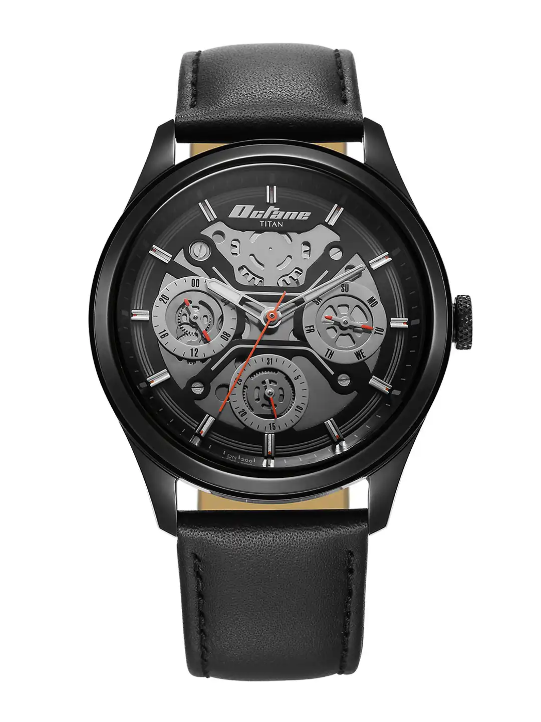 Buy Titan Octane Multifunction Analog With Black Dial Watch For