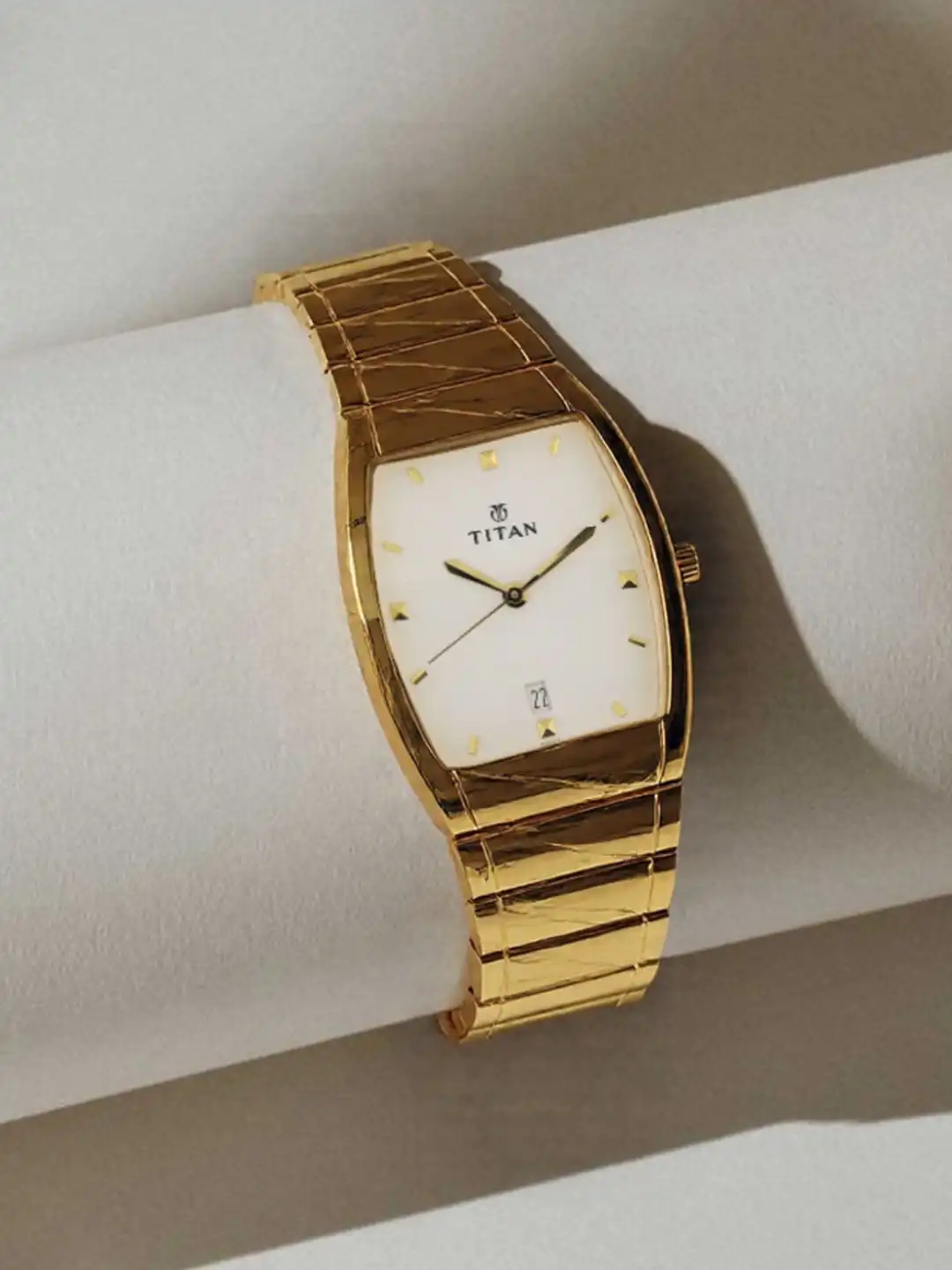 Buy Titan Karishma Quartz Analog With White Dial Watch For Men