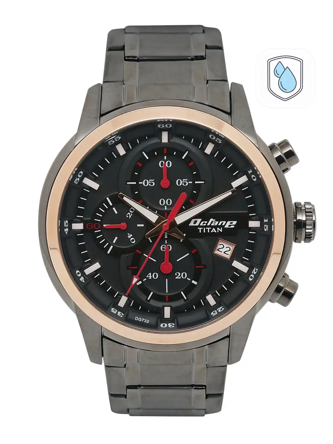 Buy Titan Octane Chronograph Analog With Anthracite Dial Watch For