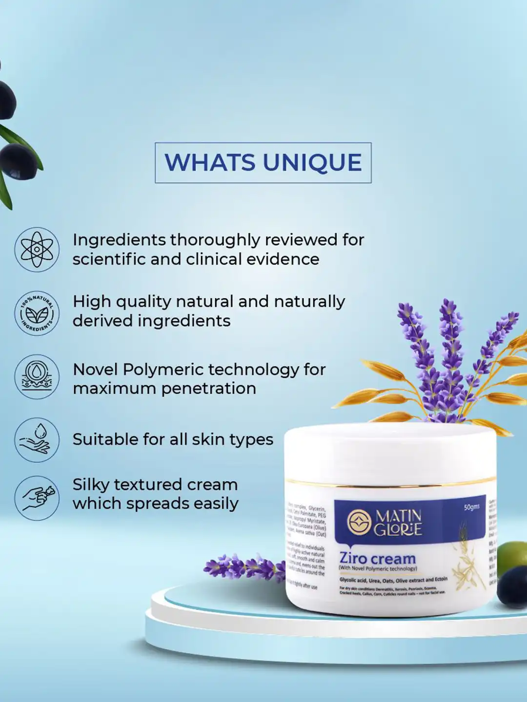 Buy MATINGLORIE Ziro Cream- 50 g - Body Cream and Lotion for