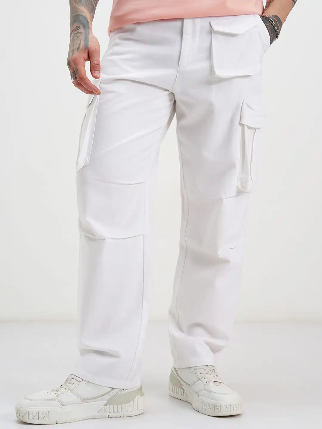 Buy HIGHLANDER Men Star Wars Cotton High Rise Loose Fit Cargos