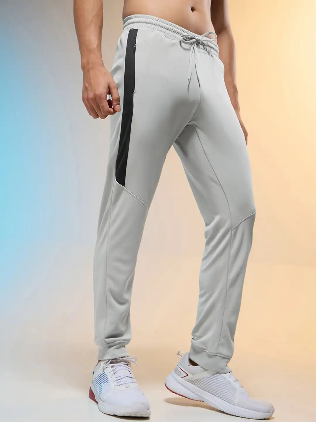 Buy Technosport Men Melange Slim Fit Sports Trackpants With Techno