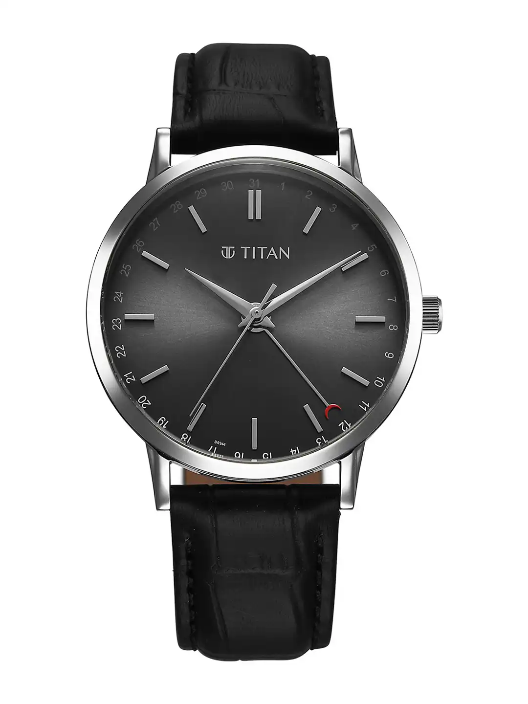 TITAN Sサイズ シングレット 黒 Buy Titan Elegance Quartz Round Dial Leather Men's Watch