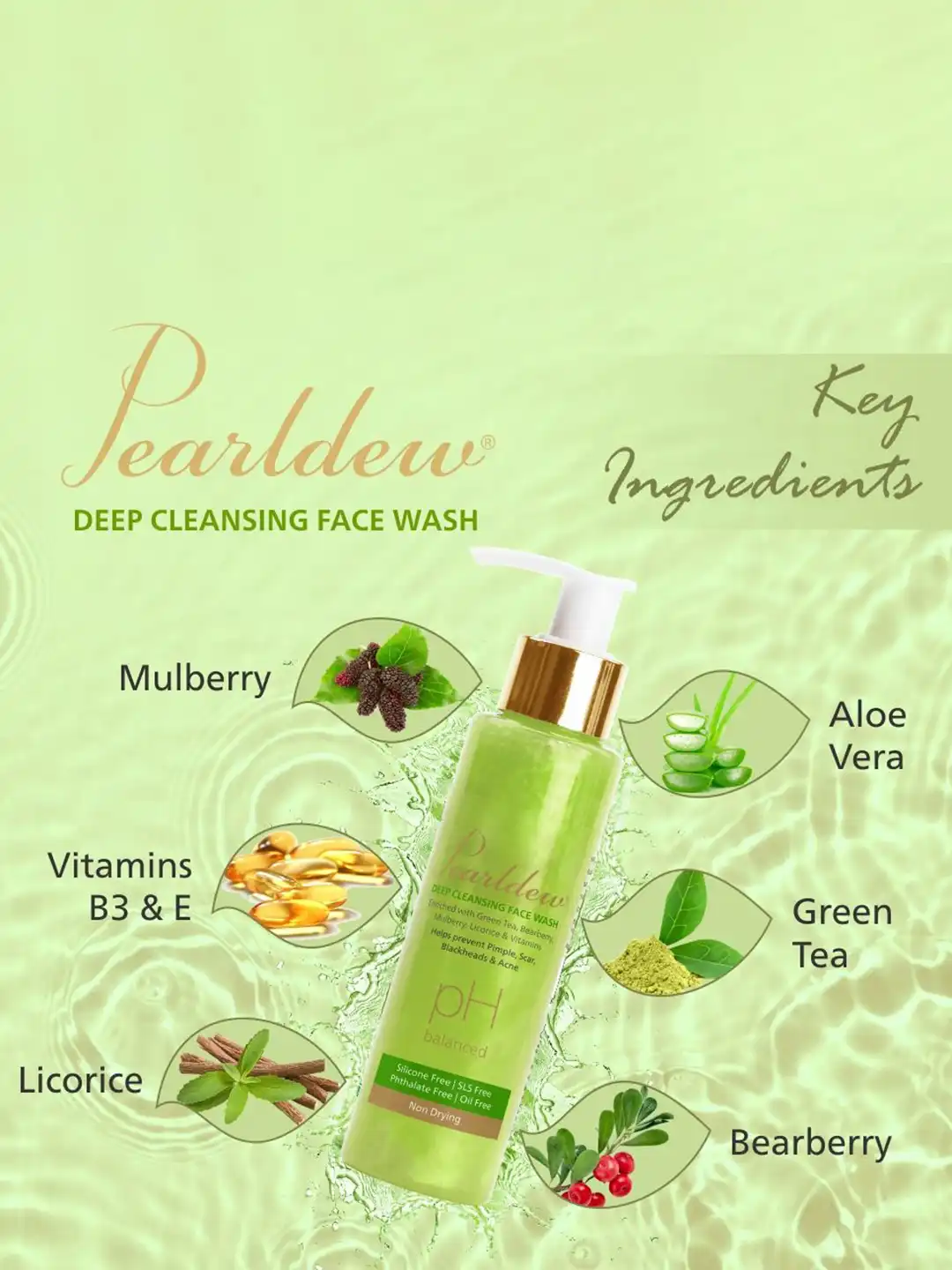 Buy Pearldew Deep Cleansing Face Wash - 100 ml - Face Wash and