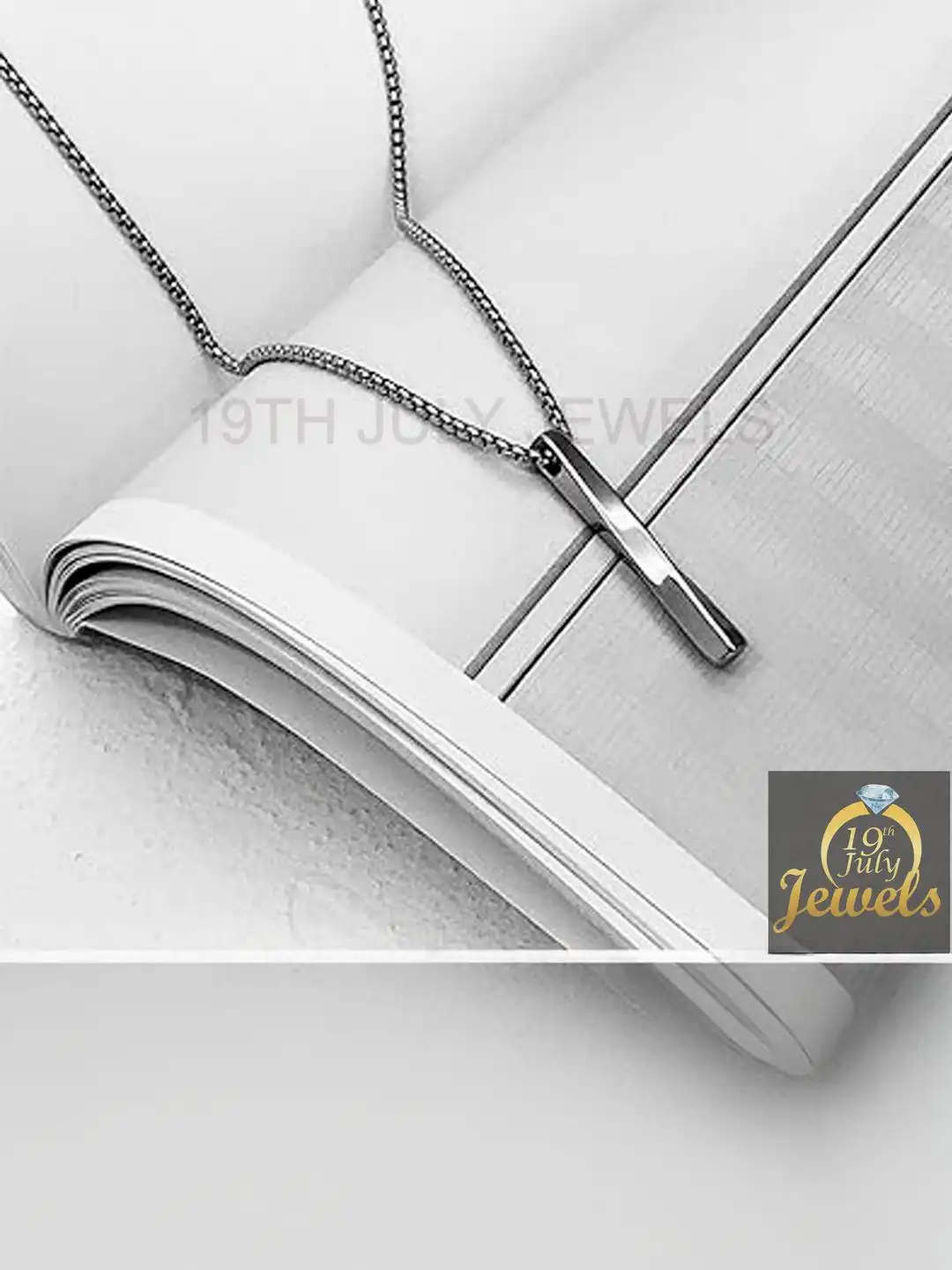 Buy 19TH JULY JEWELS Unisex Silver-Plated Chain - Necklace and