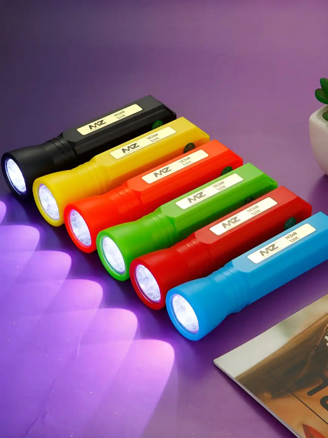 Buy MZ M260 Red & White 50W LED Flashlight - Flashlight for Unisex