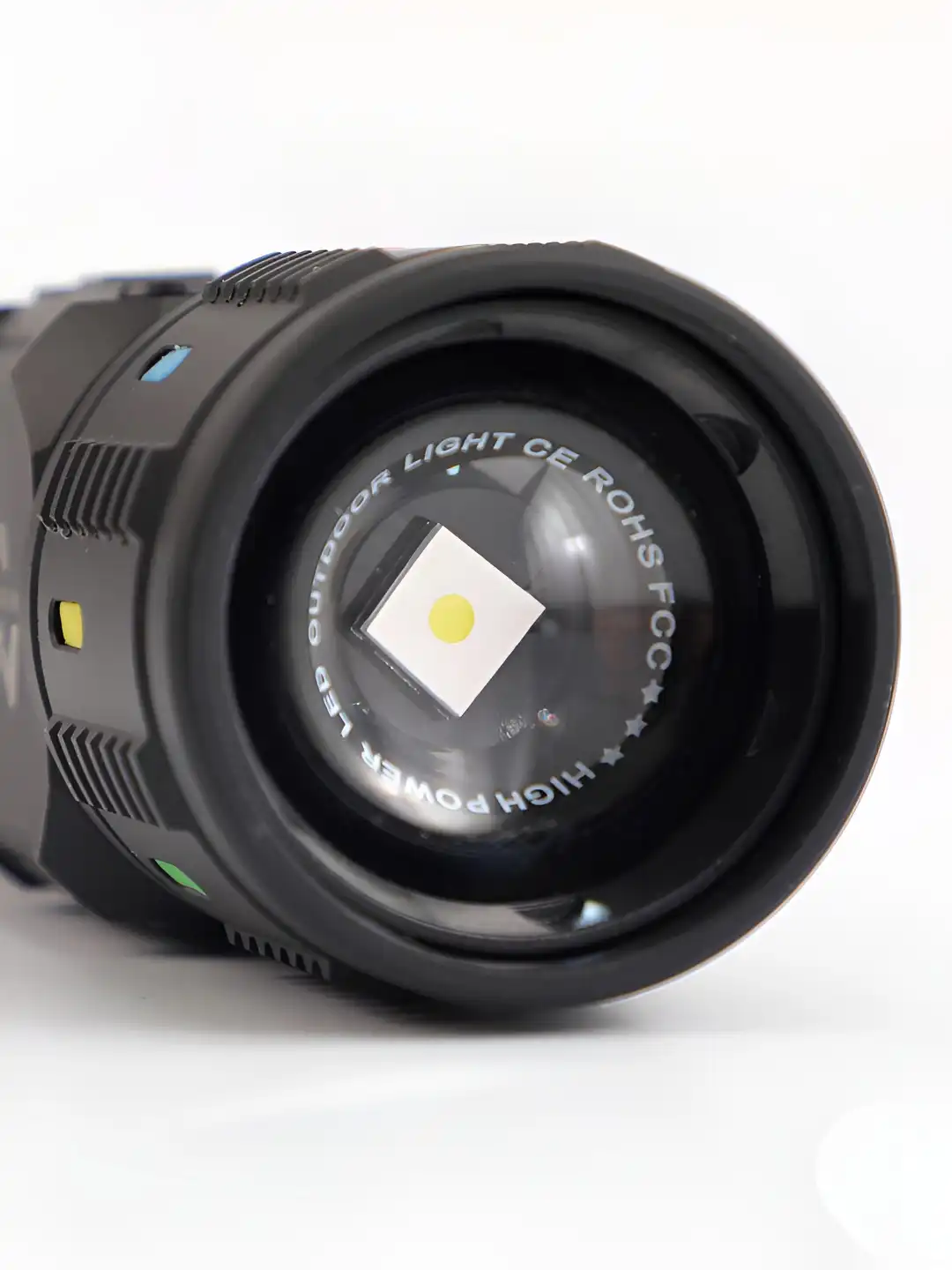 Buy MZ M269 Black & Cream 200 W Zoomable 10 Modes LED Flashlight