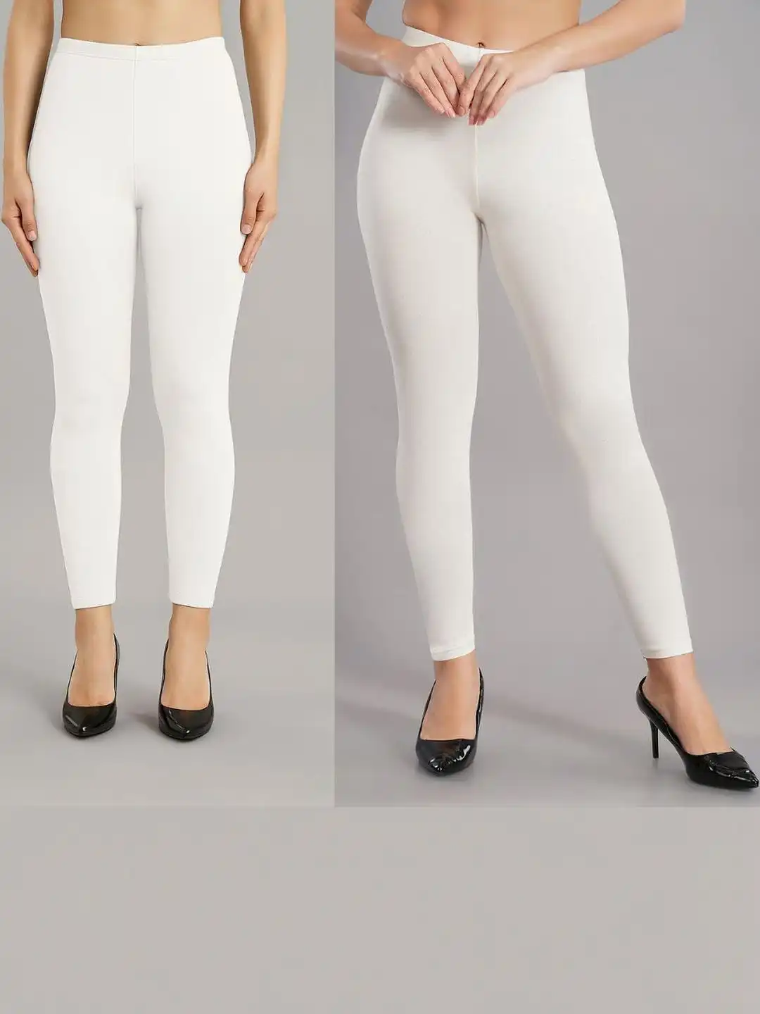Buy Pack of 2 Shsuvia Ankle Length Leggings for women - Leggings