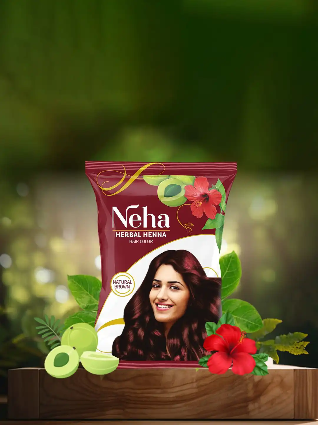 QUEEN'S HENNA 3種セット NEWBROWN RED NATURAL QUEENS HENNA QUEEN RED 4パック 【公式通販】