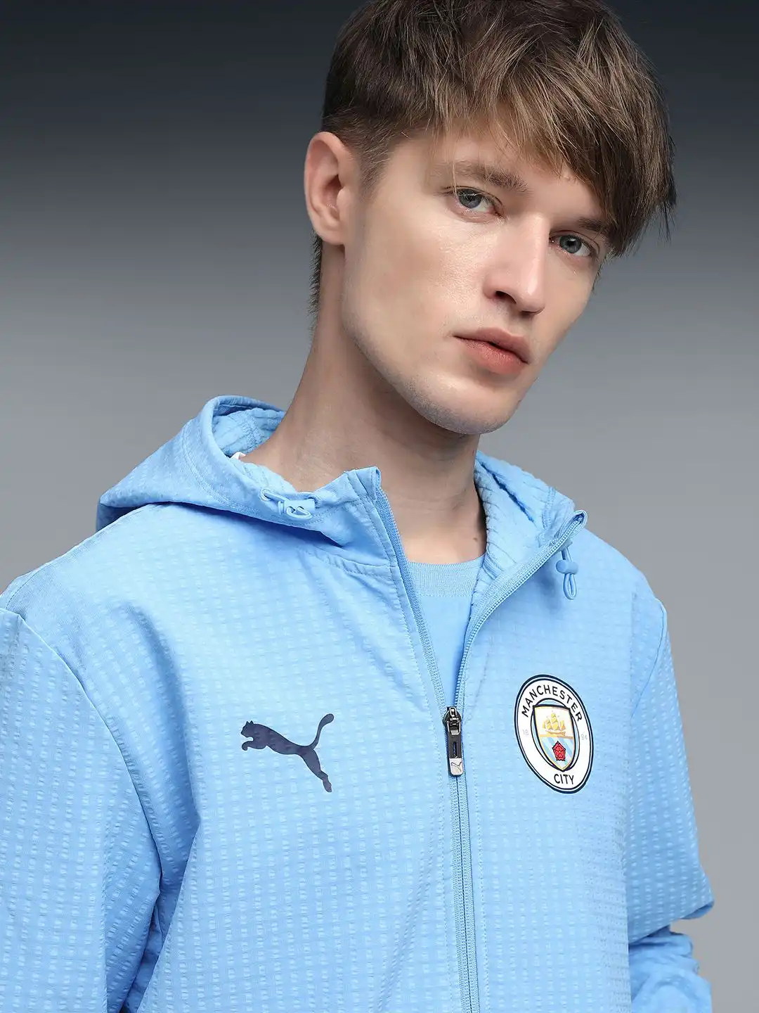 Buy Puma Manchester City Softshell Men Full Zip Training Jacket