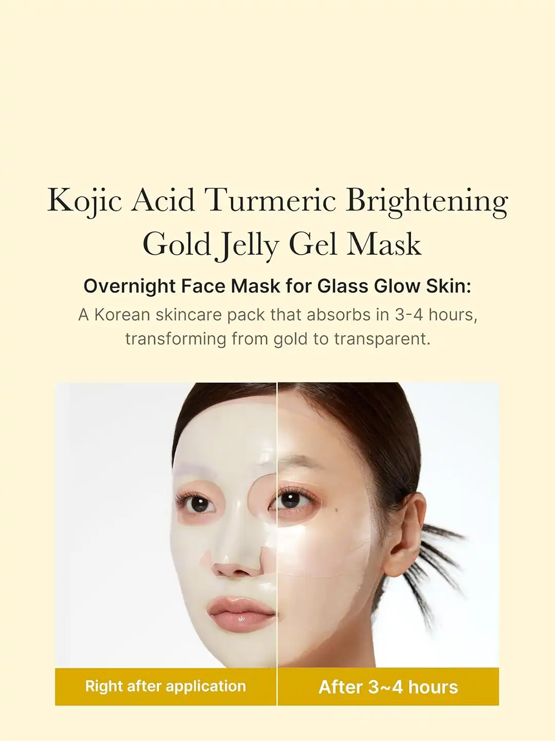 Buy Medicube Kojic Acid Turmeric Brightening Gel Mask - 28 g