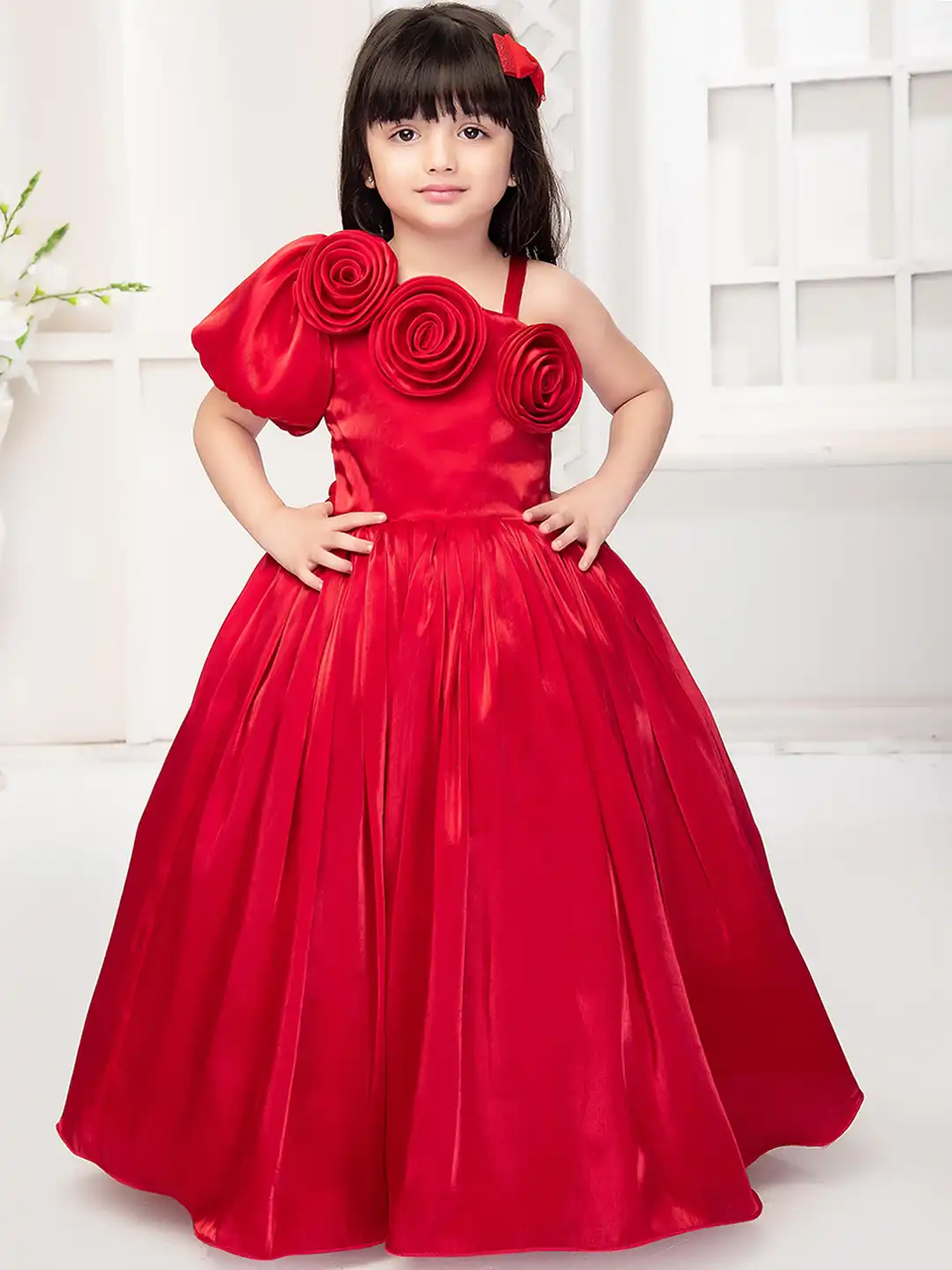 sardar formal dress Buy DRESSES One Shoulder Puff Sleeve Satin Maxi - Dresses for Girls 33018580 Seven Wonders