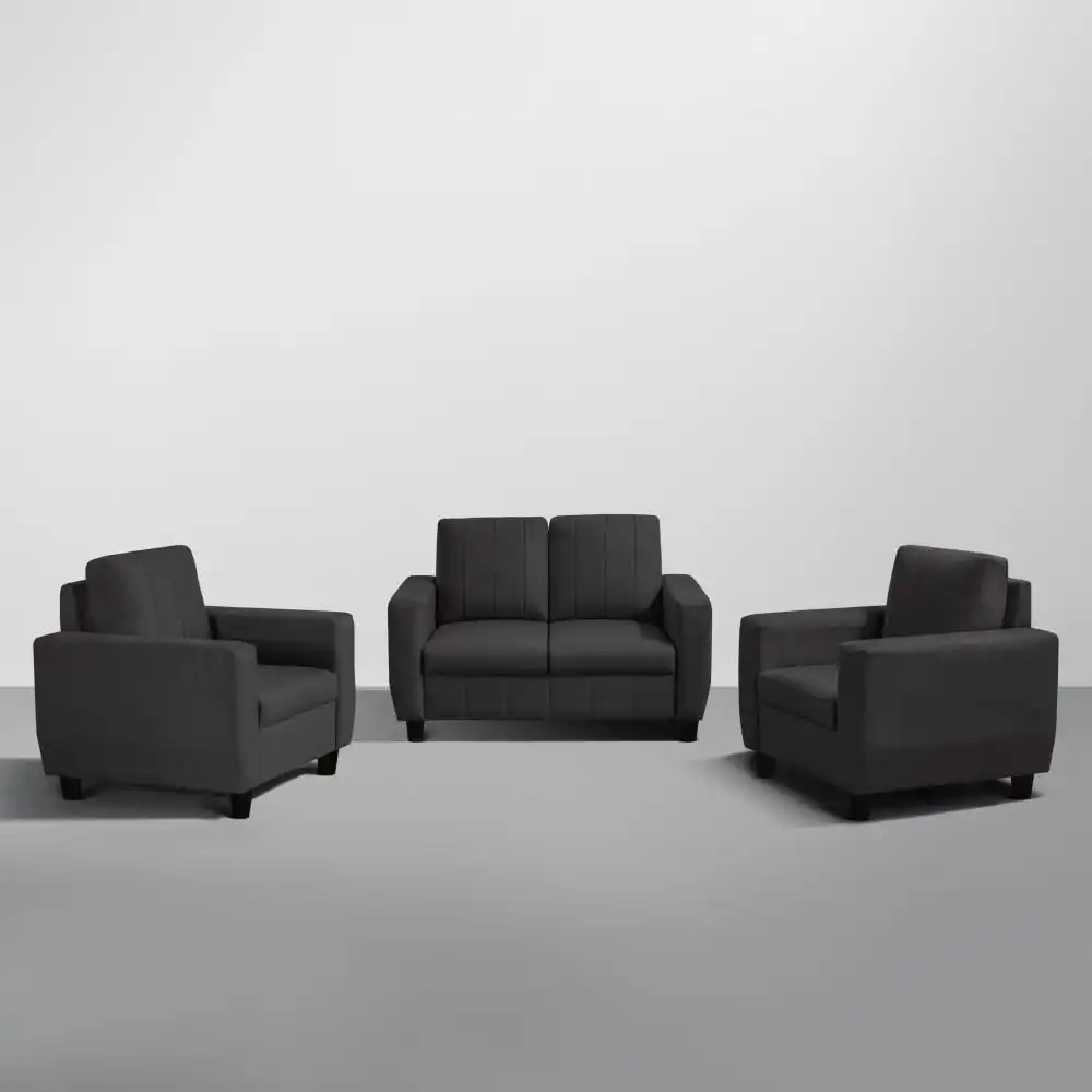 Buy Sleepyhead Bae 4 Seater Sofa Set Fabric Woody Brown