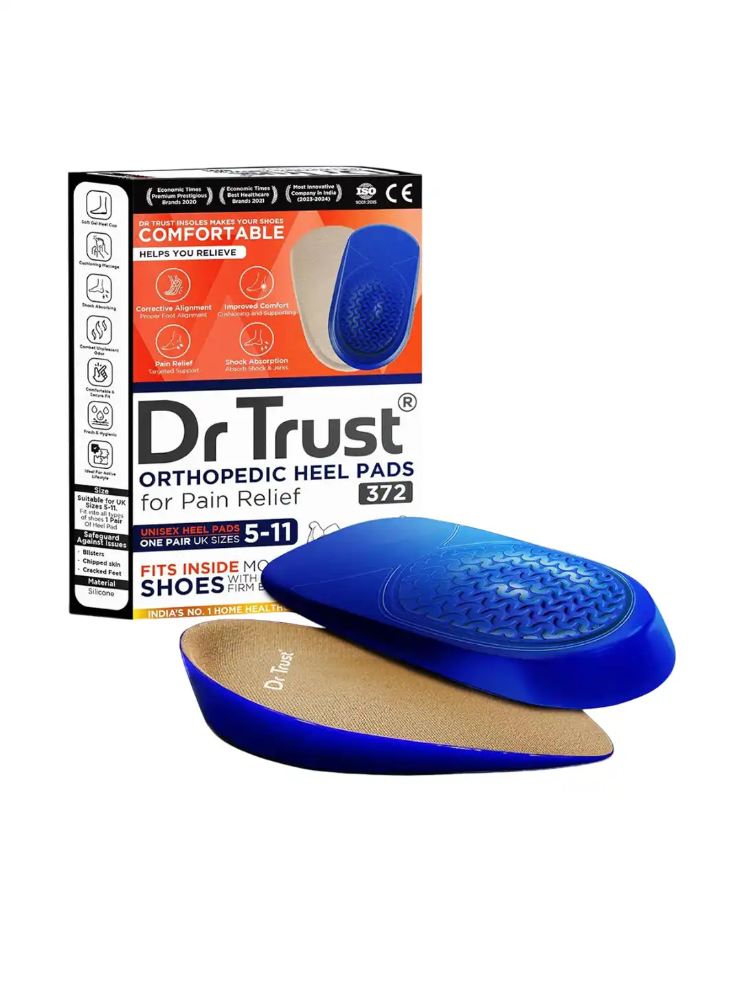 Insole Gel Heel Protectors Silicone Gel Heel Protector Insole Cups