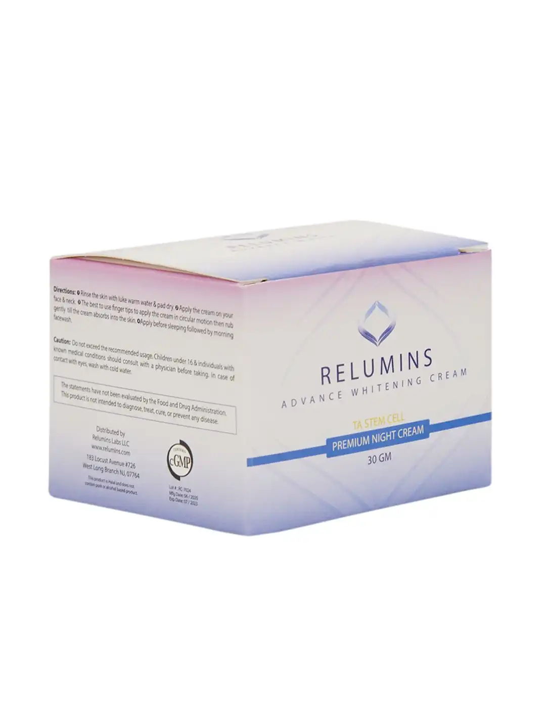 Buy VITA GLOW Relumins Advance Whitening Cream- 30 ml - Night Cream for  Unisex 33242381