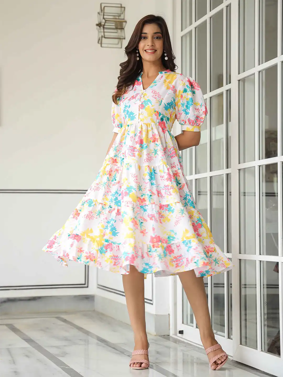 Buy SZN Floral Fit and Flare Dress - Dresses for Women 33258757