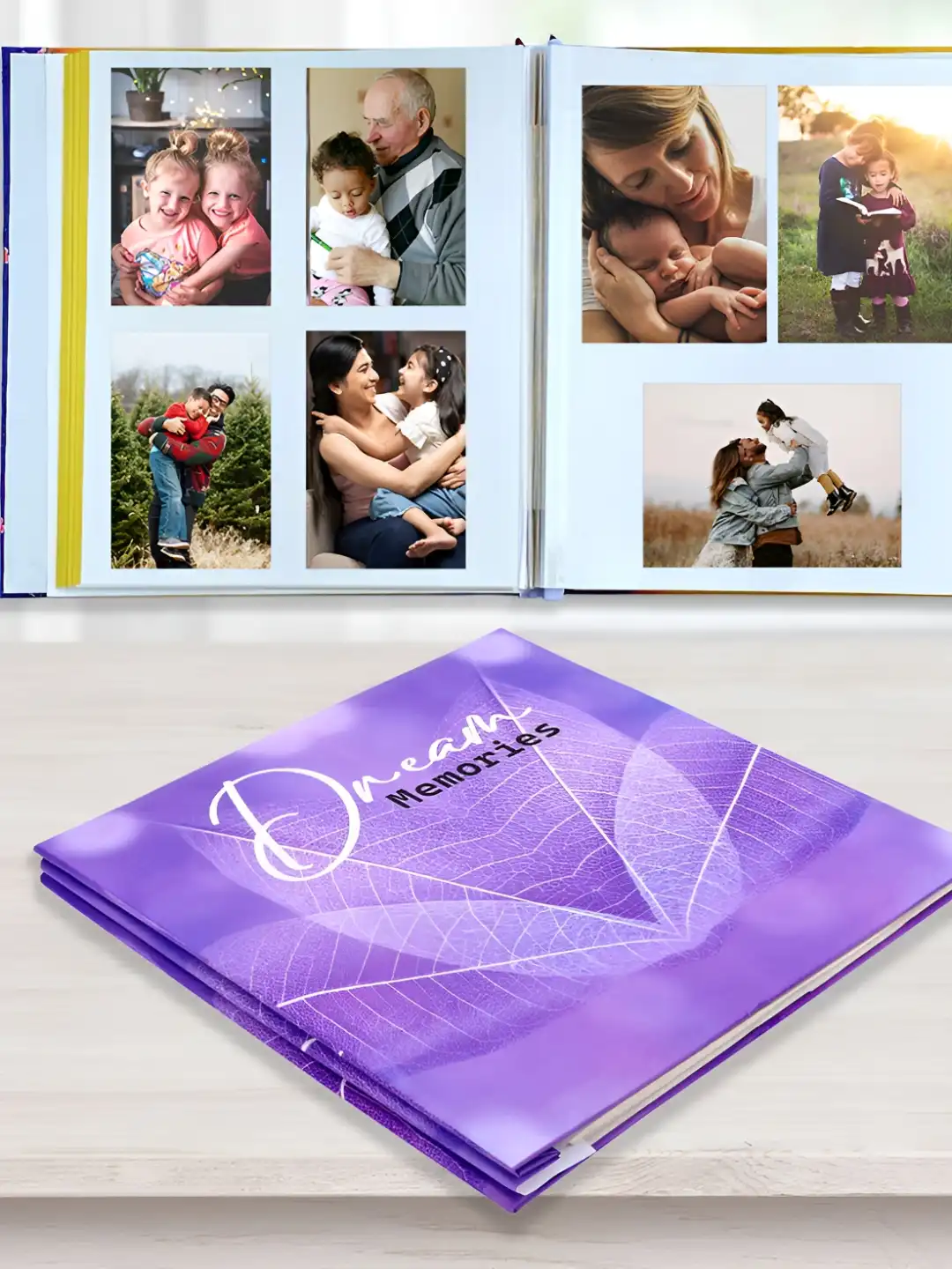 Buy SEHAZ ARTWORKS Purple Dream Memories Printed Self Adhesive