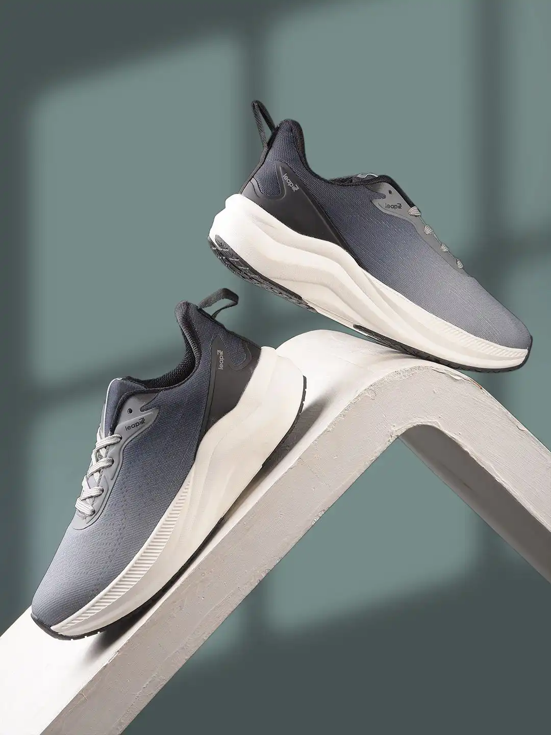 U　38 Buy Leap7x Navy Blue Walking Shoes For Men NITRUN-13