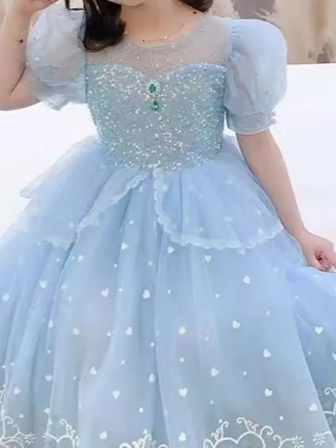 Buy YK Girls Self Design Puff Sleeve Fit & Flare Dress - Dresses for Girls 34134344 | Myntra Buy YK Girls Self Design Puff Sleeve Fit & Flare Dress - Dresses for Girls 34134344 | Myntra