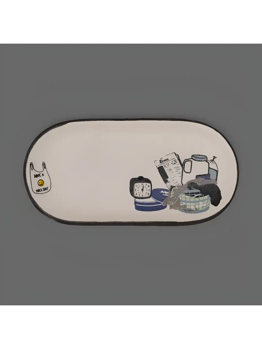 Buy ODDLY BY STRANGE CO. Everyday Object Tray - Serving Tray for