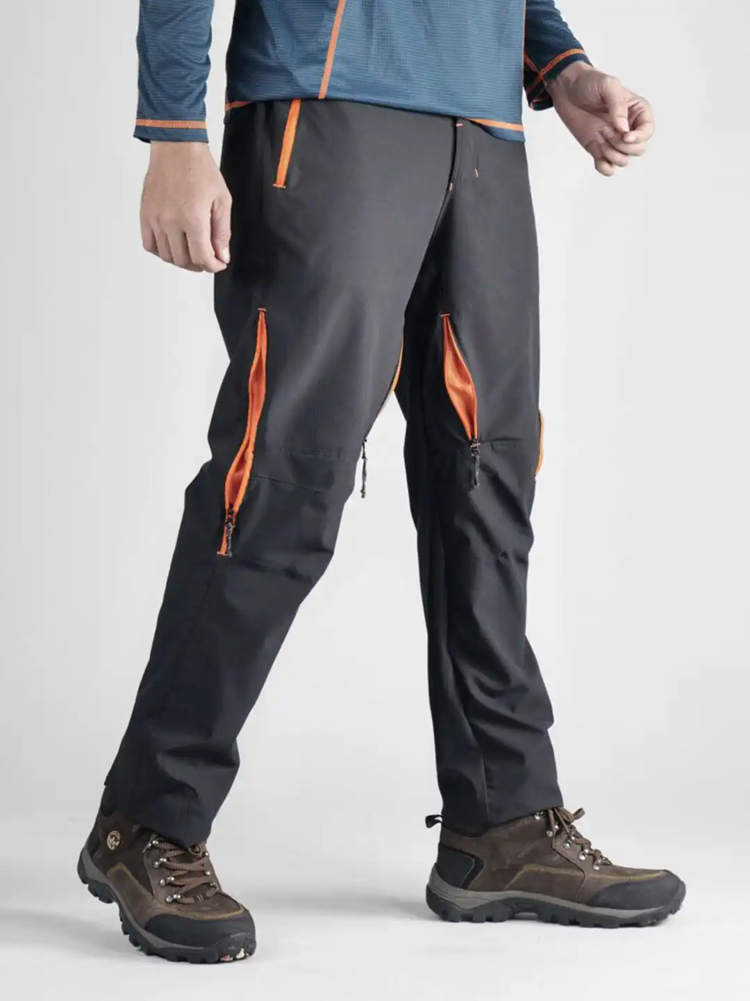 Buy BOMBAY TROOPER Airwave Zippers Ultra Light Trekking Pants