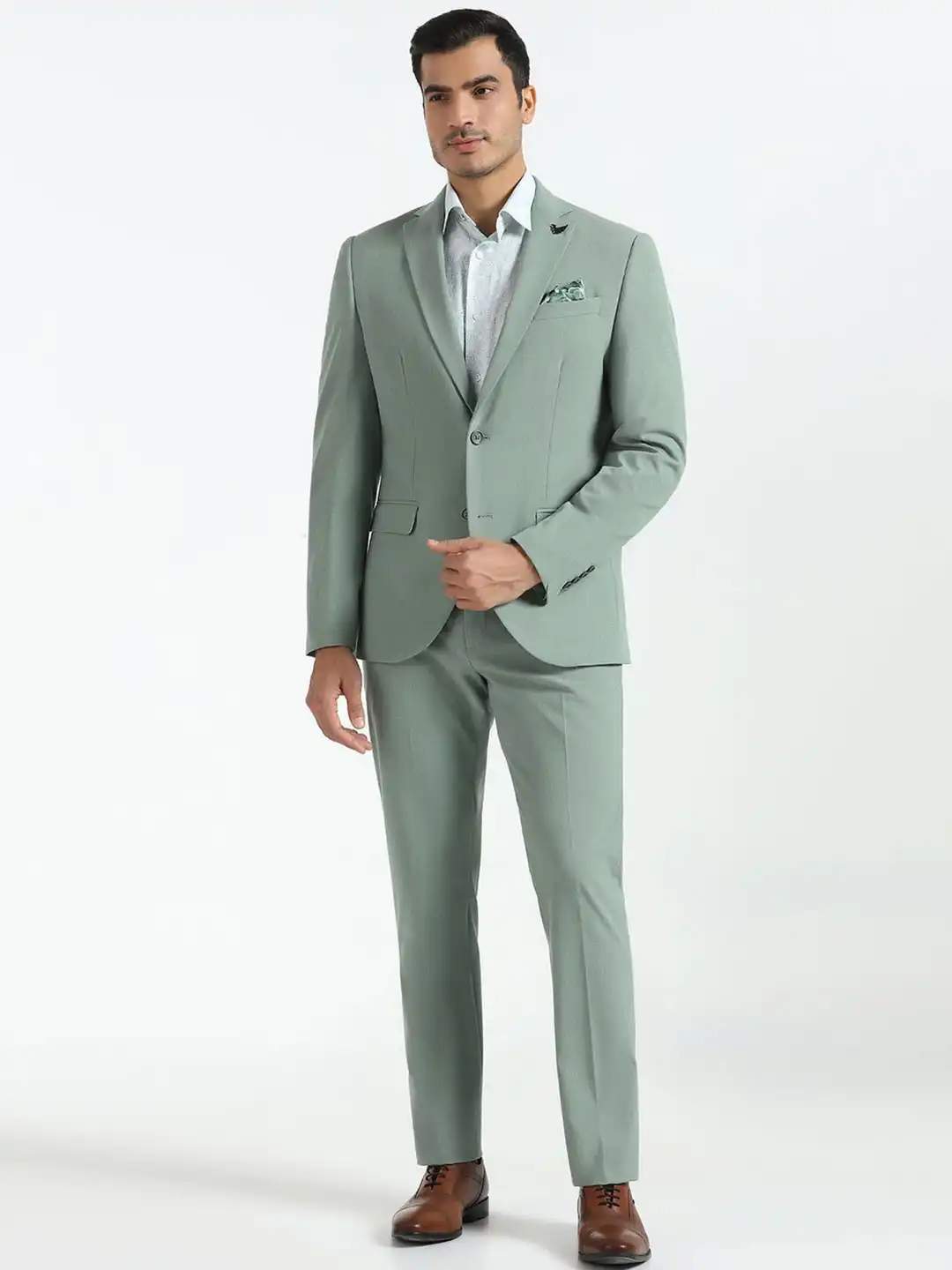 Buy Blackberrys Slim-Fit Single-Breasted Two-Piece Suit - Suits for Men  34221328 | Myntra