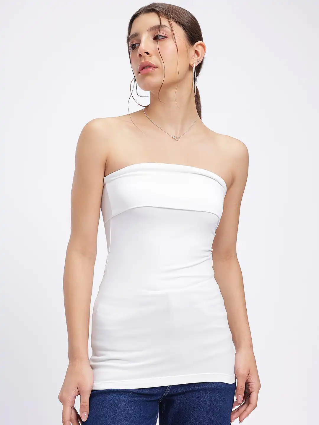 Buy glitchez Strapless Tube Top - Tops for Women 31535157 | Myntra