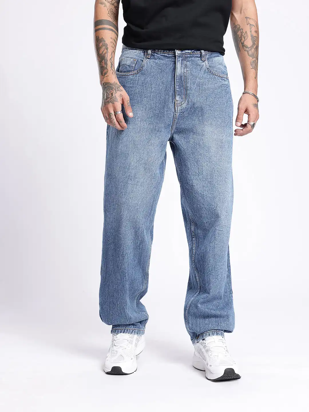 00s LEVI’S 504 good fade baggy jeans W34 Buy glitchez Men Heavy Fade Skater Relaxed Fit Jeans - Jeans for